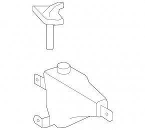 Lexus GX460 10-23 Coolant Expansion Tank
