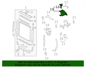 Lexus GX460 10-23 Coolant Expansion Tank