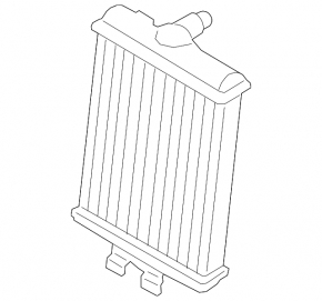 Additional cooling radiator BMW 4 F32/33/36 14-16 N26