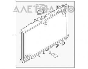 Suzuki Kizashi 10-15 water cooling radiator