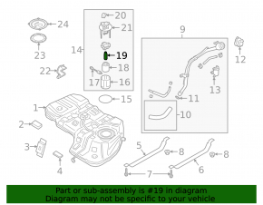 Fuel pump for Hyundai Santa FE 21-23 2.5