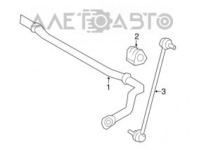Front stabilizer bar for Toyota RAV4 06-12