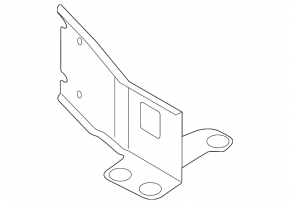 Bracket for the air conditioning system cooler Audi E-Tron 19-23