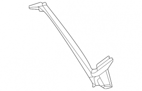 Rear right door glass seal BMW i4 22-26