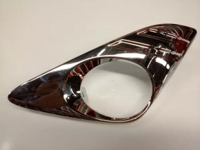 Fog light frame left Toyota Camry v50 12-14 usa XLE chrome AVTM