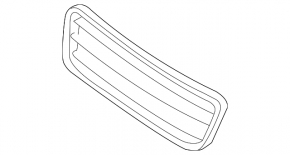 Toyota Camry v50 12-14 usa SE AVTM Front Bumper Lower Grille