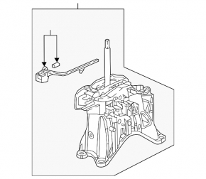 Gearbox shifter Honda Civic X FC 16-21