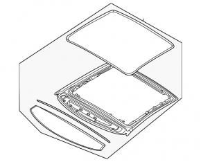 Kia EV6 22-24 Panoramic Frame