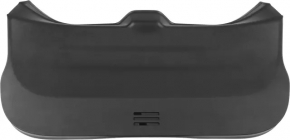 Lower tailgate trim for Nissan Rogue 14-20, black, scratches