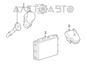 Mercedes W211 E350 engine computer ECU