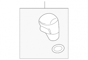 Gear knob Mazda 3 14-16 BM