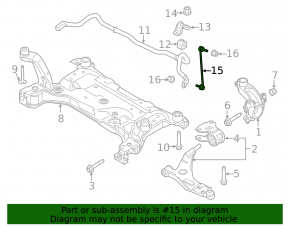 Stabilizer link front left Lincoln MKC 15-19