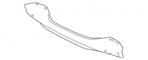 Jaguar F-Pace X761 17-23 Rear Bumper Reinforcement