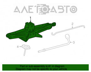 Toyota Sienna 11-20 Jack