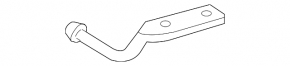 Rear right muffler bracket Toyota Camry v40 3.5