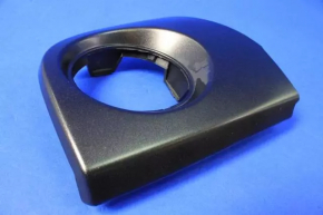 Left front panel trim for Fiat 500 12-15, gloss black