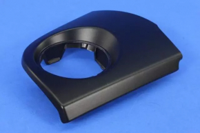 Left front panel trim for Fiat 500 12-15, gloss black