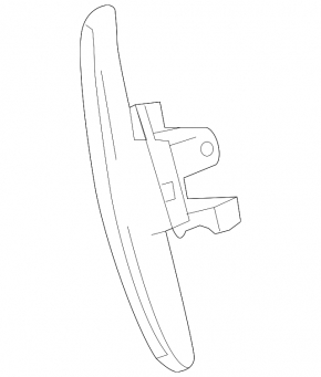 Steering paddle shifter right Cadillac CTS 14-