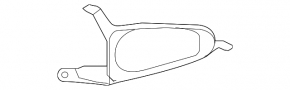 Speaker bracket in ceiling rear left Volvo V90 17-22 usa