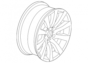 Wheel disk R19 331 style BMW 5 F10 09-16 9x19