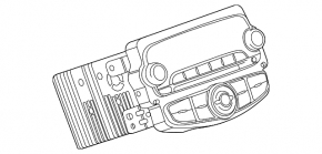 Chevrolet Cruze 16 Radio Tape Recorder - Display