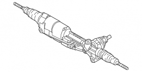 Steering rack for Audi A7 12-18 with EPS, Dynamic Steering