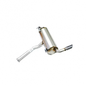 Muffler rear part with barrel Jeep Cherokee KL 14-18 2.4 1 pipe