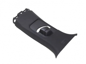 Right center pillar trim, upper belt, Jeep Grand Cherokee WL 21-25, black cloth