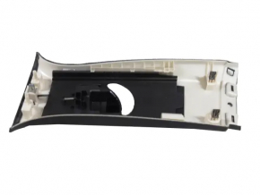 Right center pillar trim, upper belt, Jeep Grand Cherokee WL 21-25, black cloth
