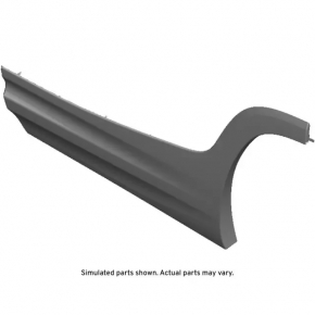 Door trim lower rear left GMC Terrain 18-