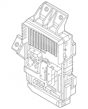 Fuse box under the dashboard Kia Niro 23- HEV