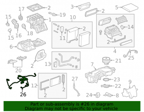 Buick Encore 12-22 Heater Wiring