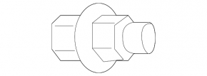 Wheel nut d19 M12x1.5 Chevrolet Volt 11-12 type2