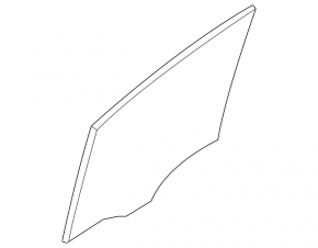 Front left door glass for Ford Transit Connect MK2 13-23