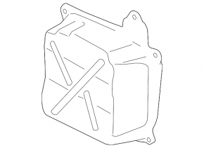 Automatic transmission pan VW CC 08-15 2.0T