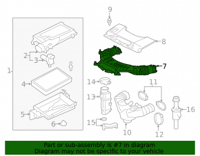 Lexus LS460 07-17 Air Intake
