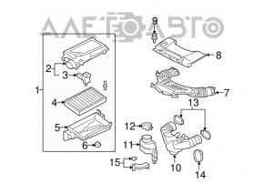 Lexus LS460 07-17 Air Intake