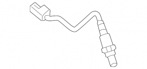 Lambda probe rear first Nissan Murano z52 15-20