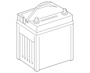 Battery 12v LEXUS ES 300H/350 13- Hybrid 55Ah 540A Euro AGM +-Reverse EXIDE
