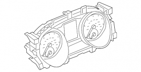 VW Atlas 20-21 instrument cluster