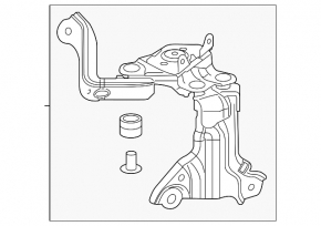 ABS bracket ABS Toyota Venza 21-
