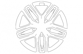 Wheel disk R17 Kia Forte 19-24