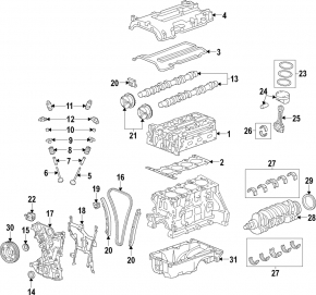 Chevrolet Volt 11-15 piston