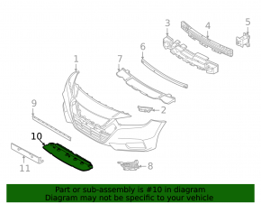 Nissan Versa 2020-23 Front Bumper Guard