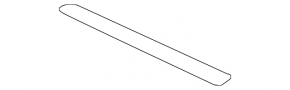 Subaru Forester 14-18 SJ right front panel trim, gray, scratches