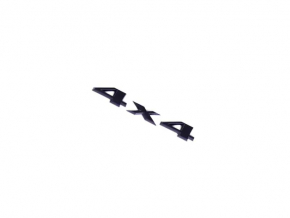 Jeep Cherokee KL 19-22 Gray 4x4 Tailgate Emblem
