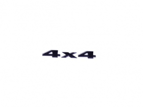 Jeep Cherokee KL 19-22 Gray 4x4 Tailgate Emblem