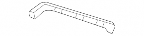 Rear bumper mount right outer Honda Civic X FC 16-21 4d