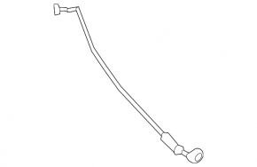 Support bonnet stop Honda Accord 13-17 no latch