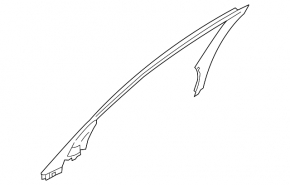 Front right door frame Infiniti Q50 18-20